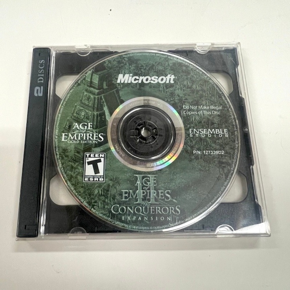 Age of Empires II Gold Edition - The Conquerors Expansion Disc Only